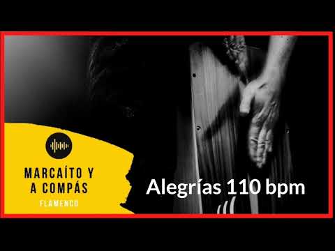 Solo compás alegrías 110 bpm