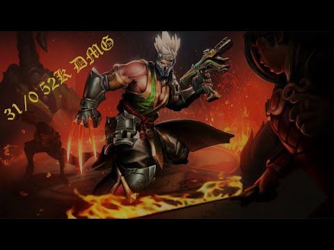 Paladins: Ranked Koga Gameplay!!! 31/0 52k DMG!!! Quick 4/0