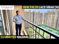 ️2BHK FLAT 49 99 Lacs Virar West Rustomjee Call ️ 9356612350