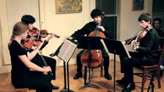 Calliope Quartet's Winning Performance at the 2012 SHAR String Quartet Competition