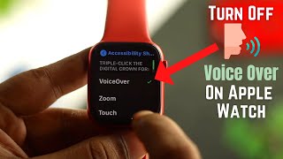 Fixed - Apple Watch Voiceover Won