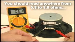 Download lagu How to test a speaker with a Meter, Easy audio technical information. mp3 Download lagu How to test a speaker with a Meter, Easy audio technical information. mp3