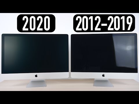 iMac 2020 vs iMac 2012-2019 + Nanotexturglas vs Standardglas | Das sind die Unterschiede!