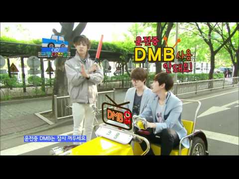 120603 Inkigayo - EXO-K 'Traffic Safety Song'