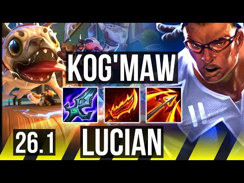 KOG'MAW & Renata Glasc vs LUCIAN & Braum (ADC) | Good KDA: 17/1/6 | EUW Diamond | 26.1