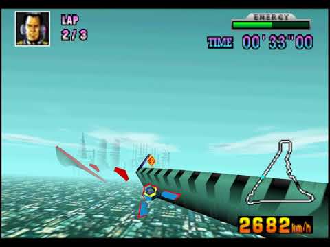 [TAS] Backwards F-Zero X Custom Track: Odd Town 10 - Isolated Platforms