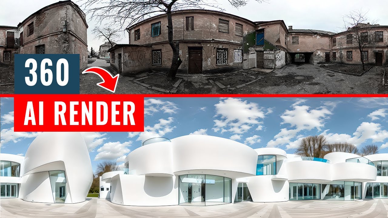 360 to Amazing AI Renders (Stable Diffusion, Oculus, Theta 360)