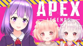 【apex】リベンジエーペックス女子会！【#神月天&羽柴紅魅&もも缶#Vtuber】