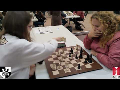CFN. FCM. WGM T. Fatianova (1980) vs WIM A. Dimitrova (2136). Chess Fight Night. Blitz