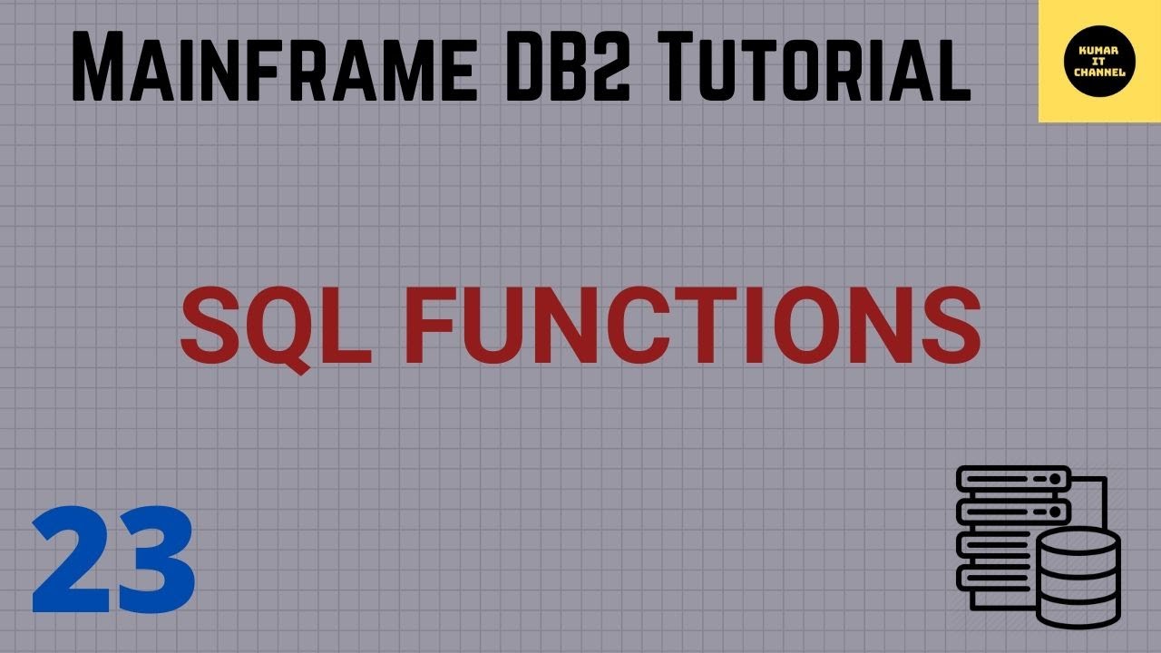 SQL Functions - Mainframe DB2 Practical Tutorial - Part 23
