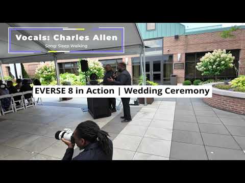 Everse 8 Speaker | Live Wedding Ceremony & Cocktail Hour Setup | DJ Konsequence