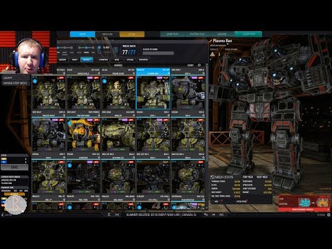 MechWarrior Online Ep  6 Banshee 3M 2 Heavy PPC And 4 Snub PPC Build