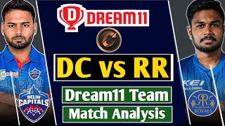 DC vs RR Dream11 Team Today Match, RR vs DC Dream11 Prediction, Cricstars