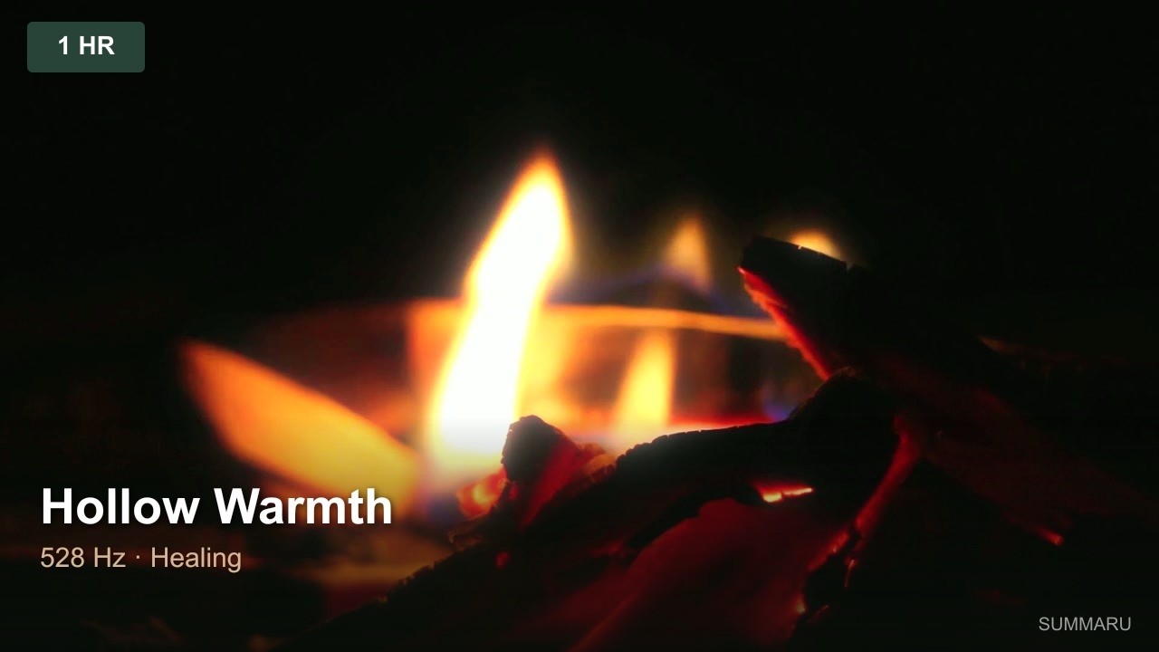 Hollow Warmth | 1 Hour Healing Music | 528Hz Inner Warmth
