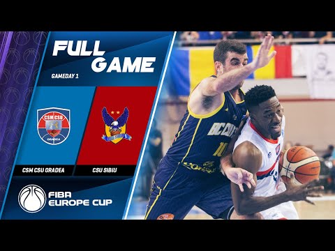 CSM CSU Oradea v CSU Sibiu - Full Game - FIBA Europe Cup 2019-20