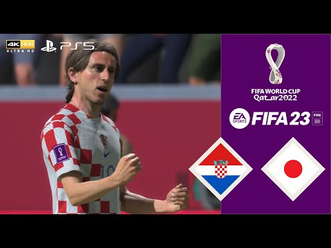 Japan vs Croatia | Qatar 2022 World Cup Round of 16 | 5 DEC 2022 | PS5 | Realistic 4KUHD