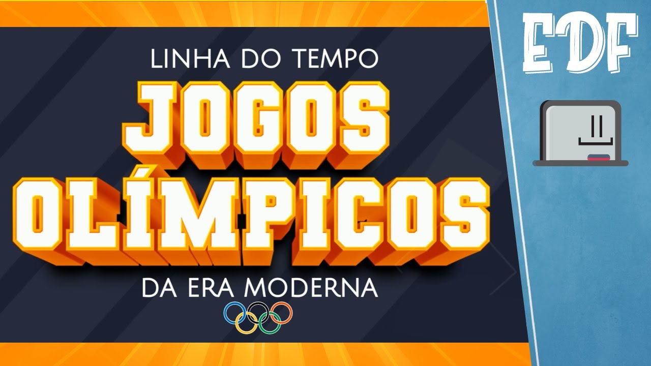 Linha do tempo Jogos Olímpicos da Era Moderna - Até Olimpíadas de Tokio 2020