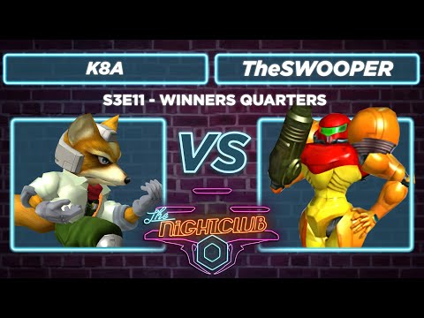 The Nightclub S3E11: K8A vs TheSWOOPER - Winners Quarters SSBM