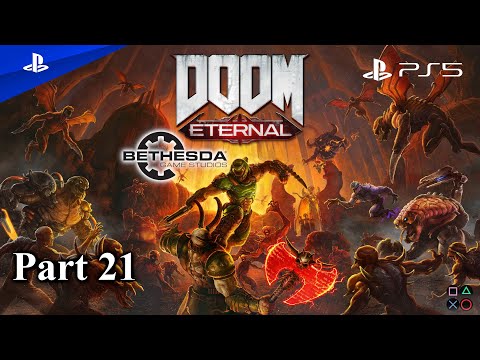 DOOM Eternal Gameplay  Walkthrough  (Full Game) Ending Finall BOSS Part 21 PlayStation 5