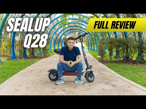 Đánh giá xe Scooter điện gấp gọn SEALUP Q28