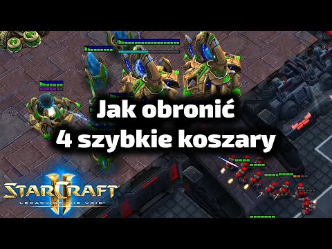 Jak bronić proxy raxy? - Protoss poradnik - Koszary niedaleko bazy - PvT - #7