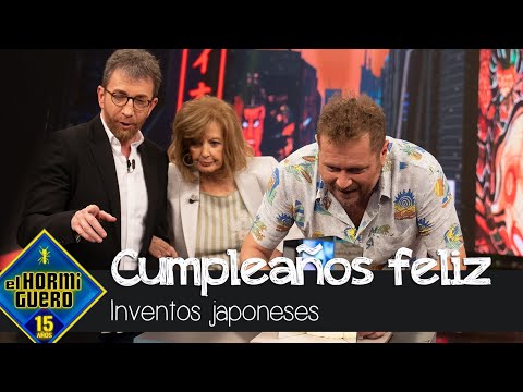 El invento de El Monaguillo para celebrar el cumpleaños de María Teresa Campos - El Hormiguero