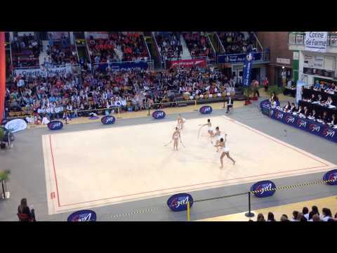 DF1 Cadette Strasbourg GRS, Ch de FR 2015 Tourcoing