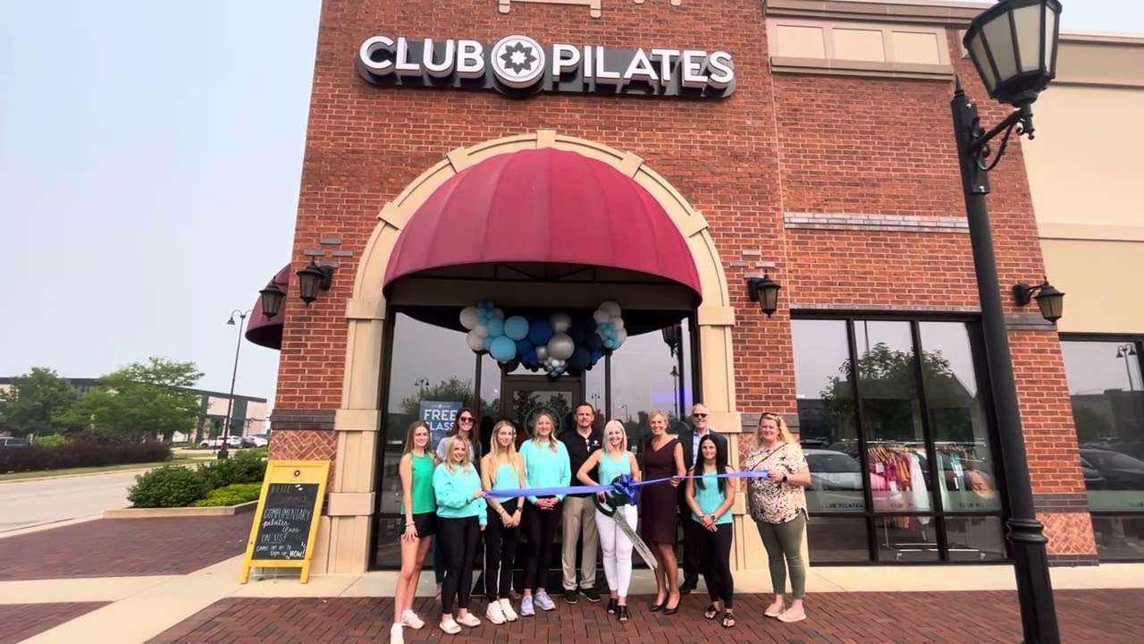Club Pilates Ribbon Cutting at the Arboretum of South Barrington