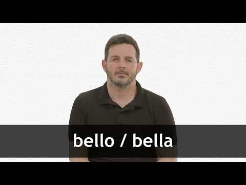 How to pronounce BELLO / BELLA in European Spanish
