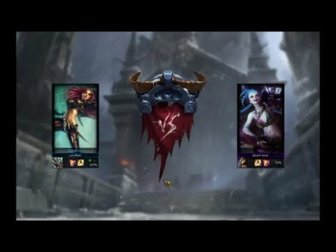 League of Legends Showdown 1v1 #14 Katarina vs Jinx [deutsch/german] Let's Play LoL by DPoR