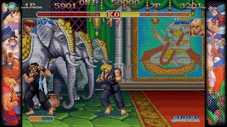 ハイパーストリートファイター2  グラマスXケンとリュウケン対決