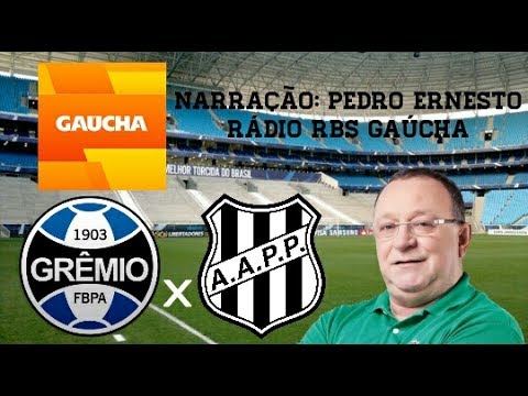 Gols De Grêmio 3 x 1 Ponte Preta (Pedro Ernesto) Rádio Gaúcha - Brasileirão - 16/07/2017