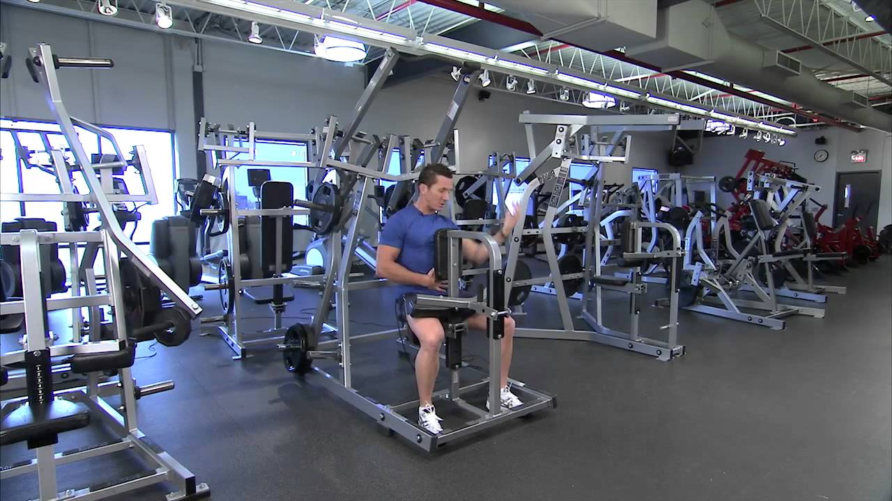 Hammer Strength Plate-Loaded Front Lat Pulldown Instructions