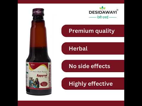 Appyron Syrup best iron tonic, Packaging Size: 200 ml