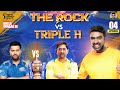 The Rock Vs Triple H CSK Vs MI Homecoming  Ashwin Ipl2023