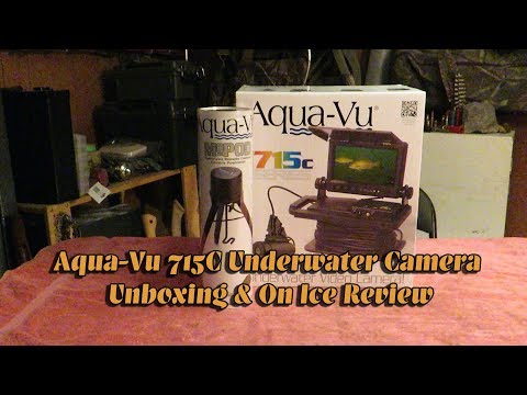 Aqua-Vu 715C Underwater Camera Unboxing & On Ice Review