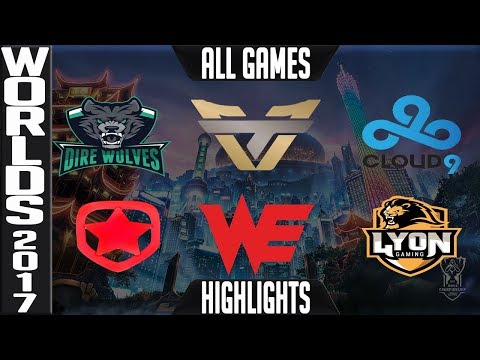 2017 Worlds Play in Stage Day 1 Highlights ALL GAMES Groups A/B   LoL World Championship 2017