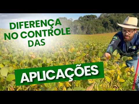 SOJA: aplicação a cada 7 e 14 dias — qual a diferença no controle?