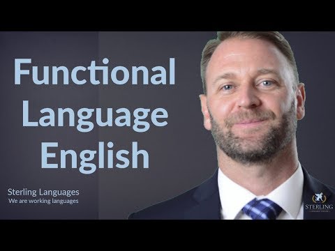 Functional Language English