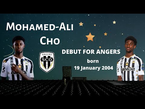 Mohamed-Ali Cho | all moments from debut game for Angers | goals & skills | young star