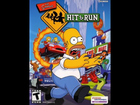 The Simpsons Hit And Run Walkthrough - Part 11 Destroying Lazer Stands, Racing Aliens And More!