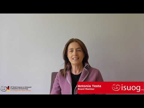 Dr Antonia Testa on #ISUOG2019 is a great opportunity (in italiano)!