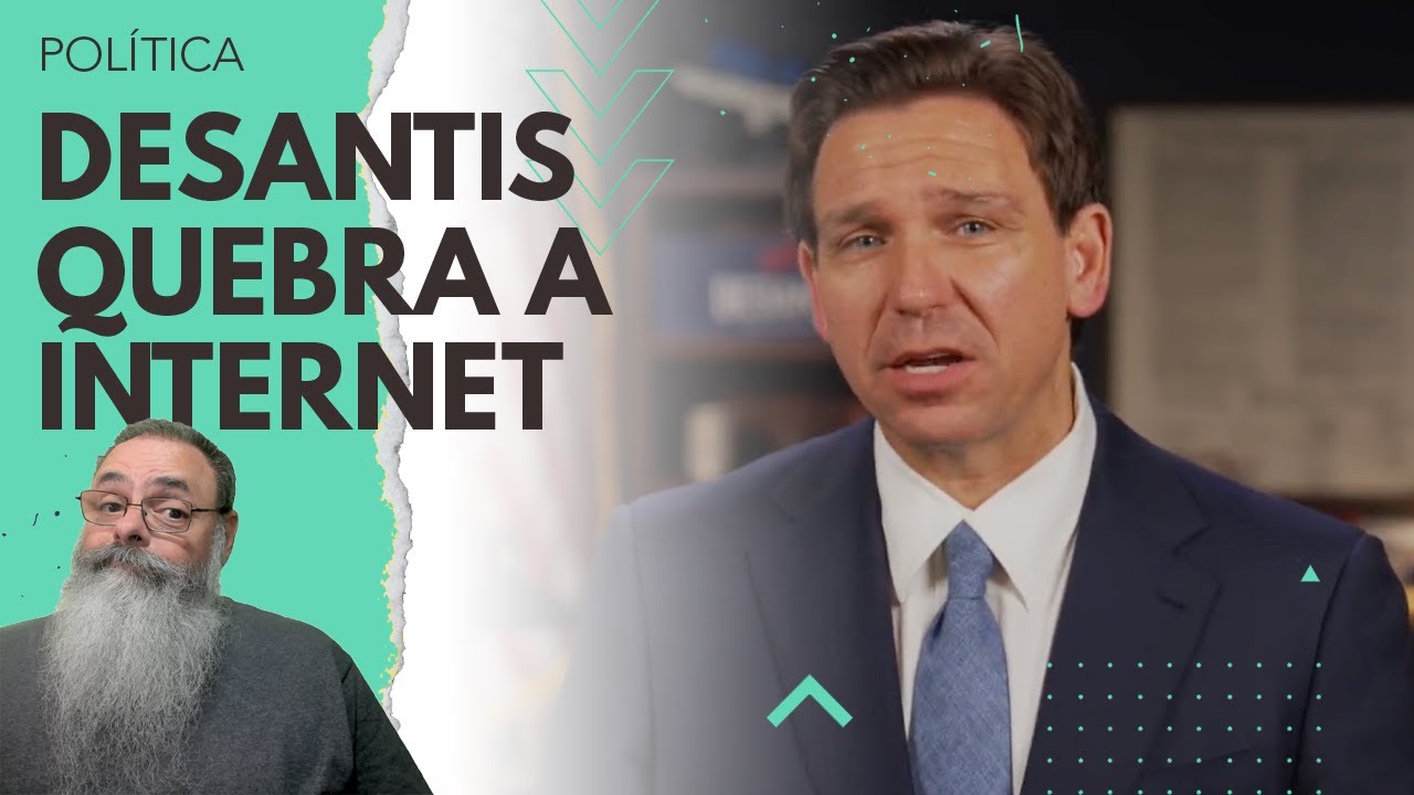 RON DESANTIS lança CANDIDATURA para PRESIDENTE em um TWITTER SPACES e o TWITTER CAI de TANTA GENTE