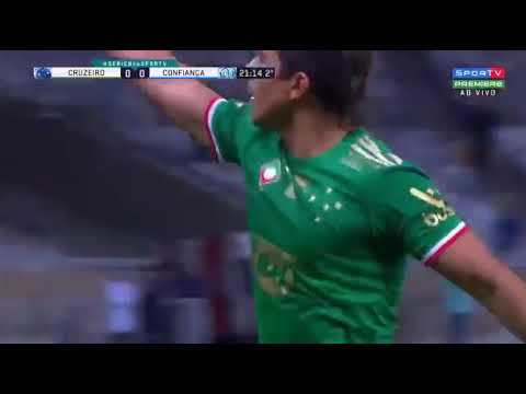 Gol Marcelo Moreno Hoje - Cruzeiro 1x0 Confiança