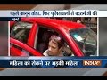 Woman misbehaves with cop after violating traffic rules in Mumbai