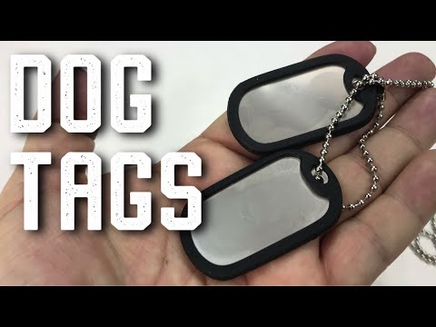 Blank Stainless Steel Dog Tag Set with Chains & Silencers Review