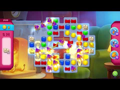 Homescapes Level 2439 Very Hard (No boosters) / Уровень 2439 Очень Сложный (Без бустеров) 29.04.2022