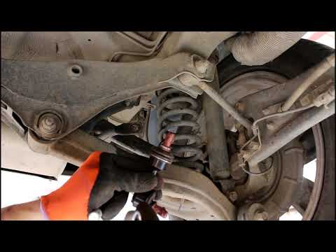 Поменял задние пружины - KIA Rio (3G), 1,6 л, 2012 года своими руками DRIVE2