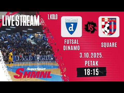 SS HMNL I. kolo | Futsal Dinamo - MNK Square