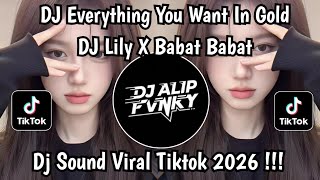Download lagu DJ EVERYTHING YOU WANT IN GOLD X BABAT BABAT || DJ LILY X BABAT BABAT VIRAL TIKTOK TERBARU 2026 mp3